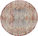 Nourison Vintage Kashan VKA09 Multi Round Rug