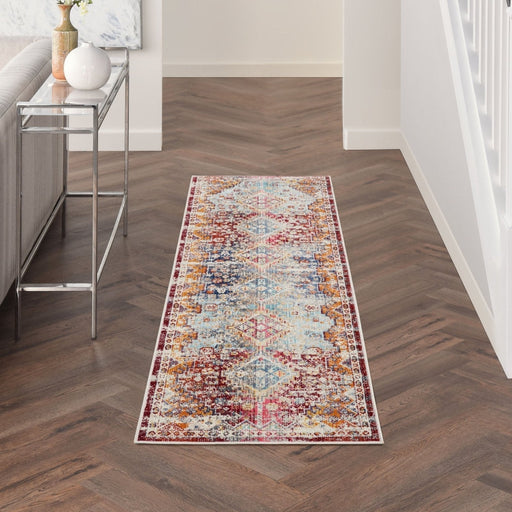 Nourison Vintage Kashan VKA09 Multi Runner Rug