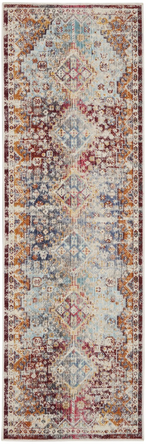 Nourison Vintage Kashan VKA09 Multi Runner Rug