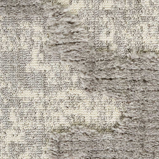 Nourison Zermatt ZER01 Grey / Ivory Runner Rug