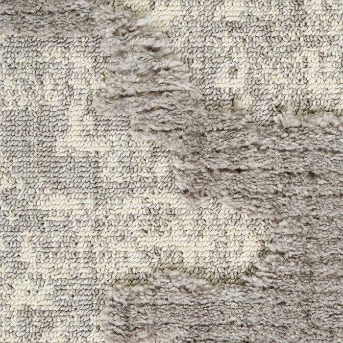 Nourison Zermatt ZER01 Grey / Ivory Runner Rug