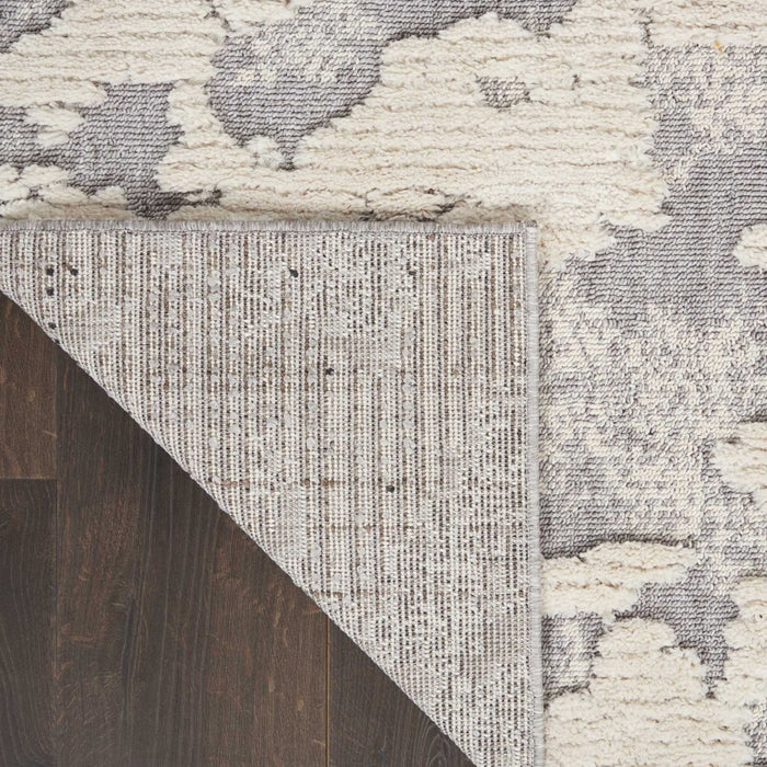 Nourison Zermatt ZER01 Ivory / Grey Rug