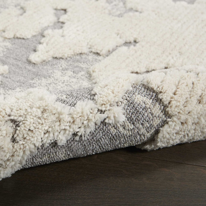 Nourison Zermatt ZER01 Ivory / Grey Rug