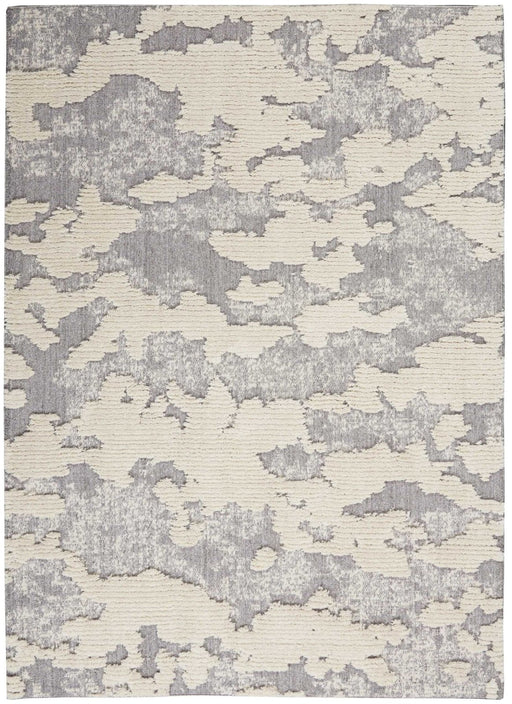 Nourison Zermatt ZER01 Ivory / Grey Rug