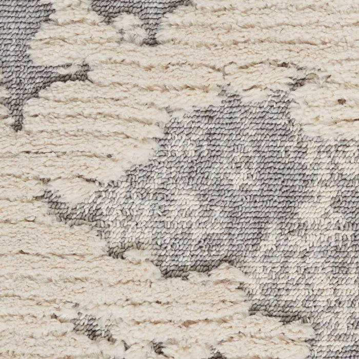 Nourison Zermatt ZER01 Ivory / Grey Runner Rug