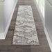 Nourison Zermatt ZER01 Ivory / Grey Runner Rug