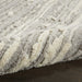 Nourison Zermatt ZER02 Grey / Ivory Runner Rug
