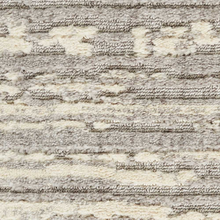Nourison Zermatt ZER02 Grey / Ivory Runner Rug
