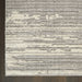 Nourison Zermatt ZER02 Grey / Ivory Runner Rug