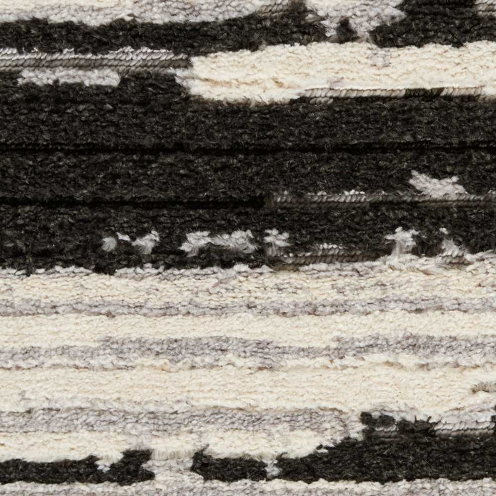 Nourison Zermatt ZER02 Ivory / Charcoal Runner Rug