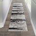 Nourison Zermatt ZER02 Ivory / Charcoal Runner Rug