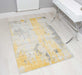 Nova NV18 Painterly Ochre Yellow Rug