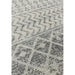 Nova NV35 Aztec Modern Tribal Durable Short Pile Grey Rug