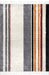 Nyla Striped Area Rug 120cm x 180cm Beige