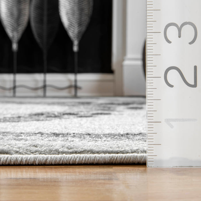 Octopus Area Rug Grey 60x90 cm