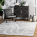 Octopus Pattern Area Rug in Grey 120x180 cm
