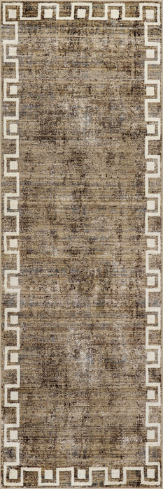 Tappeto geometrico Olvera Beige 152x244 cm