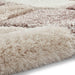 Olympia 2239 3D geometrisch pluche handgesneden zacht polypropyleen shaggy beige/bruin/crème vloerkleed