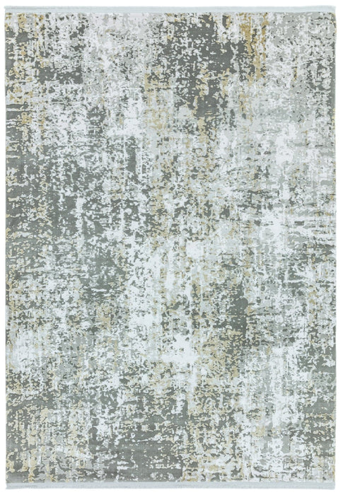 Olympia OL06 Grey Gold Abstract Rug