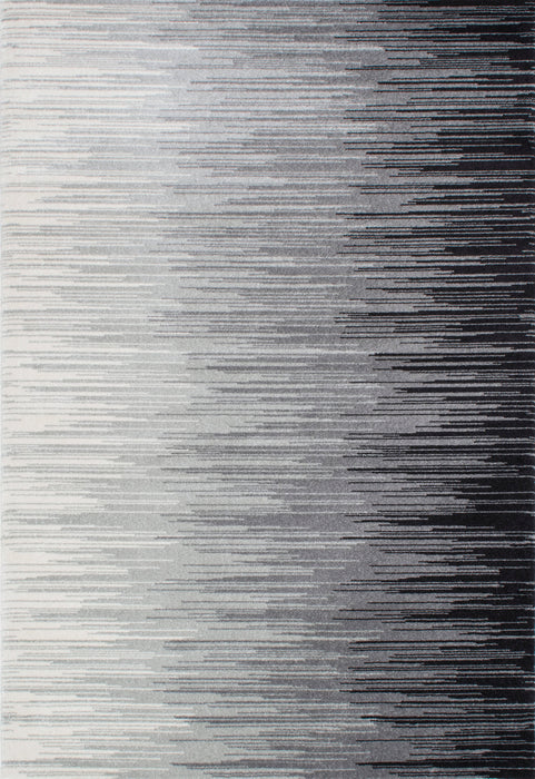 Ombre Black Area Rug 120x180 cm