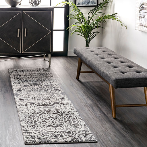 Alfombra de área gris ombre para una elegante decoración Home 