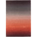 Ombre Rust/Multi Rug
