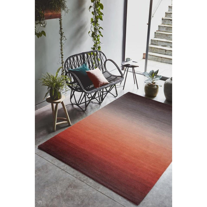 Ombre Rust/Multi Rug