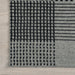 Oregon Grey Plaid Wool Area Rug 120x180 cm