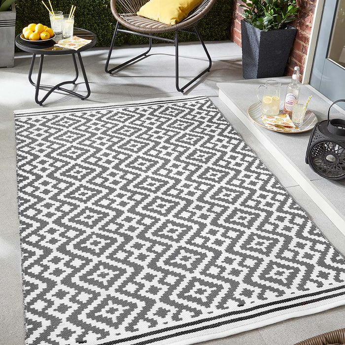 Origins Aztec Grey/Dark Grey Rug
