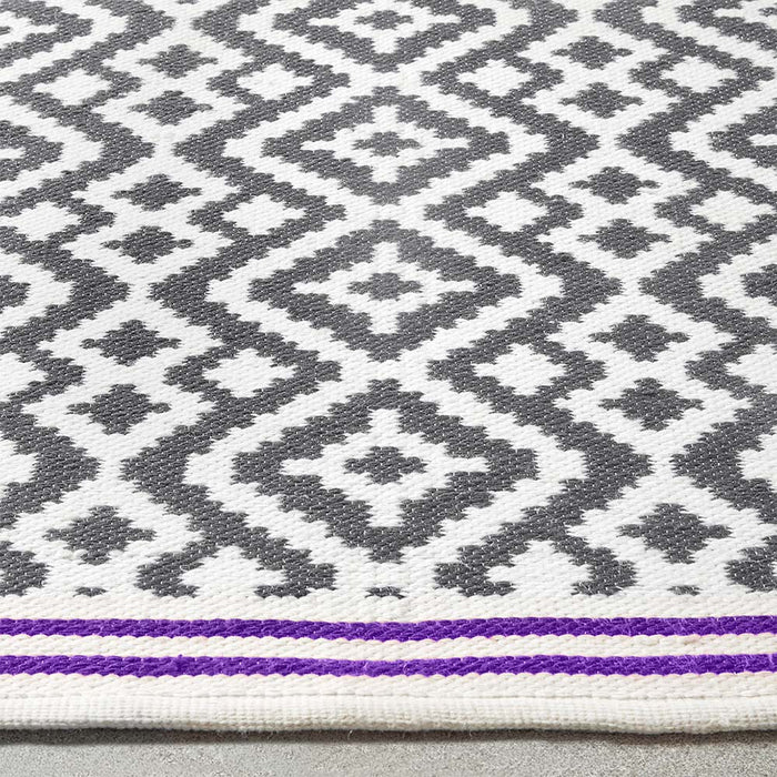 Origins Aztec Grey/Purple Rug