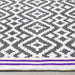 Origins Aztec Grey/Purple Rug