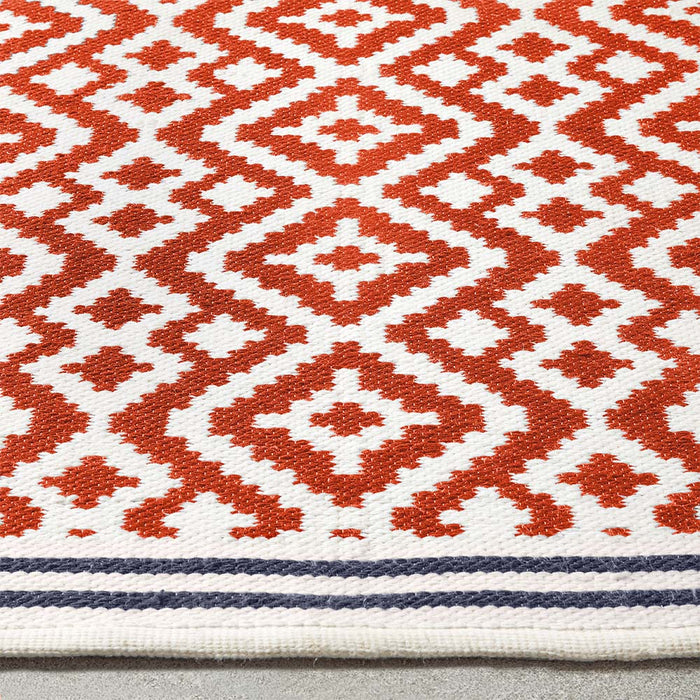 Origins Aztec Terracotta/Grey Rug