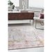 Orion OR01 Decor Modern Abstract Distressed Textured Soft-Touch Metallic Shimmer Roze/Goud/Crème Vloerkleed