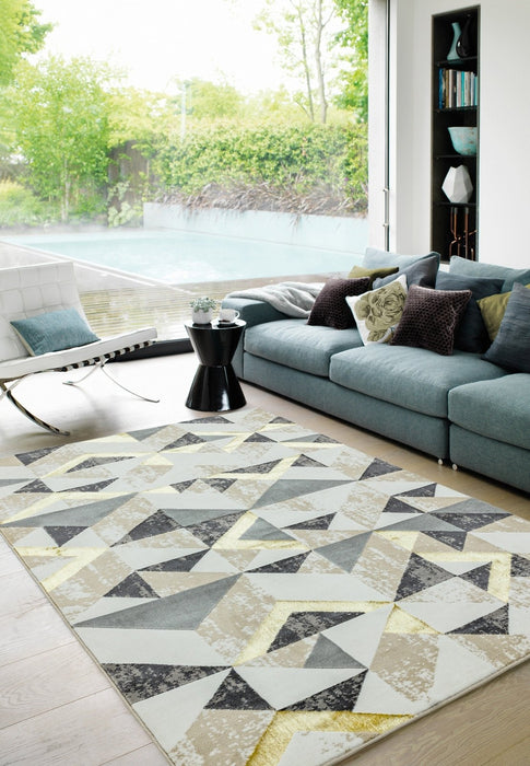 Orion OR011 Flag Grey Rug