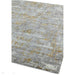 Orion OR07 Abstract Modern Distressed Textured Soft-Touch Metallic Shimmer Keltainen/harmaa/kermanvärinen matto