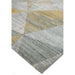 Orion OR12 Blokken Modern Geometrisch Distressed Textured Soft-Touch Metallic Shimmer Geel/Grijs/Zilver Vloerkleed