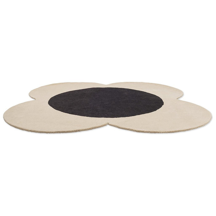 Orla Kiely Flower Spot Ecru 158409 Round Rug