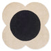 Orla Kiely Flower Spot Ecru 158409 Round Rug