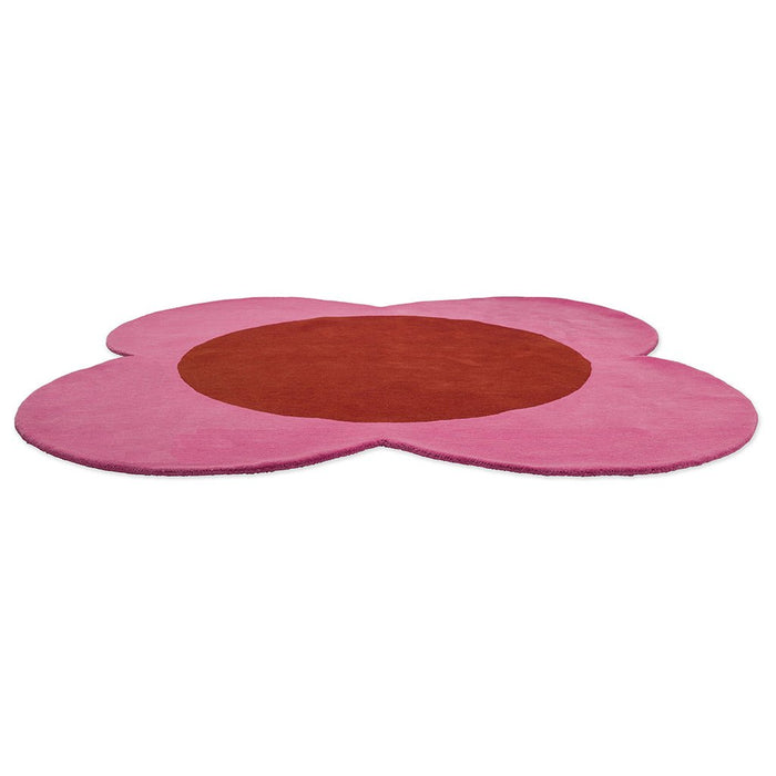 Orla Kiely Flower Spot Pink 158400 rond vloerkleed