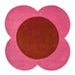 Orla Kiely Flower Spot Pink 158400 rond vloerkleed