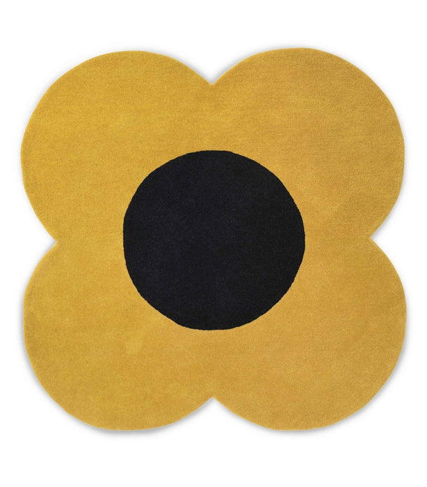 Orla Kiely Flower Sunshine 061306 rond vloerkleed