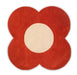 Tappeto rotondo Orla Kiely Flower Tomato Orange 061303