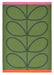 Orla Kiely Giant Linear Stem Outdoor Seagrass 460607 Rug