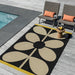 Orla Kiely Giant Sixties Stem Noir Outdoor 463705 Rug