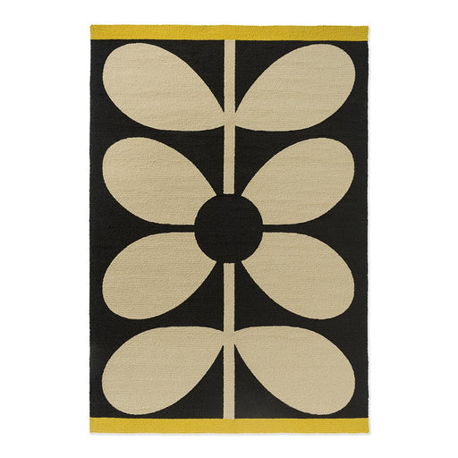 Orla Kiely Giant Sixties Stem Noir Outdoor 463705 Rug