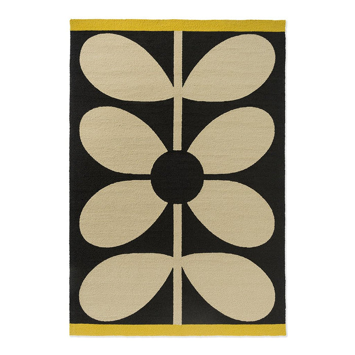 Orla Kiely Giant Sixties Stem Noir Outdoor 463705 Rug