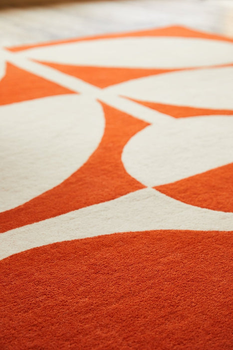 Orla Kiely Giant Sixties Stem Tomato 060703 Rug