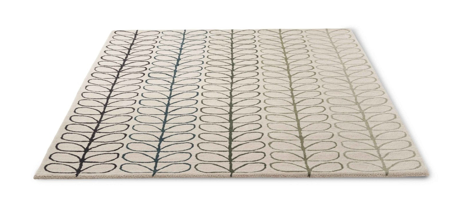 Orla Kiely Linear Stem Ombre Basil 06110 Rug