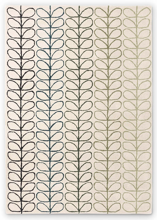Orla Kiely Linear Stem Ombre Basil 06110 Rug
