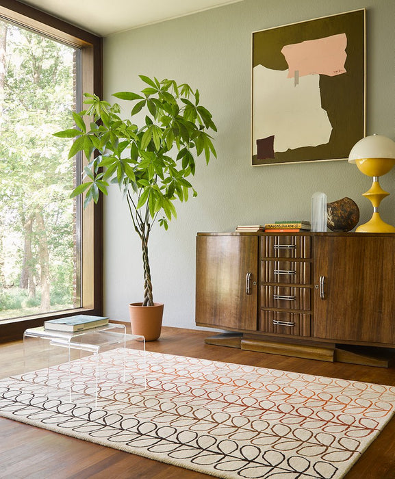 Orla Kiely Linear Stem Ombre Tomato 061103 Rug